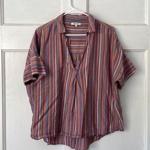 MADEWELL Blouse Multistripe